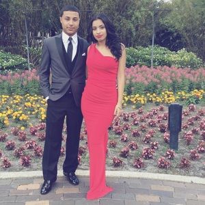 Red Prom dress